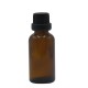 Flacon 20ml bouchon noir