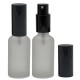 Flacon 50ml transparent mat + Vapo Noir