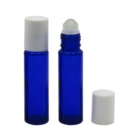 Roll-on 10ml Bleu bille plastique