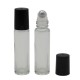 Roll-on 10ml transparent bille métal