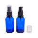 Flacon 30ml bleu + bec noir