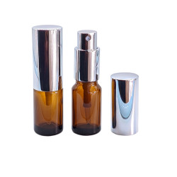 Flacon HE 10ml Brun Vaporisateur Noir