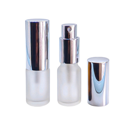 Flacon 10ml Transparent mat + Vapo Noir