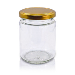 Bocal 220ml doré
