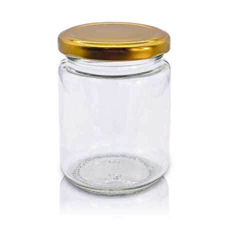 Bocal 220ml doré