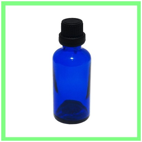 50ml flacon bleu huile essentielle