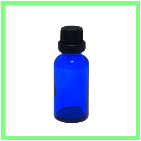50ml flacon bleu huile essentielle