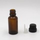 Flacon 20ml bouchon noir